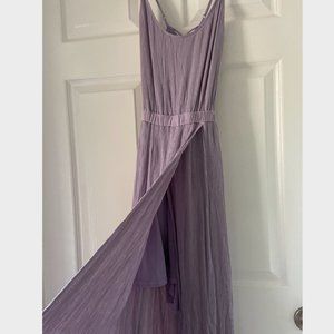 ROKOKO BY DAZZ Lavender Laced Back Dress - S
